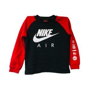 Niki Air Boys Black & Red Sweater